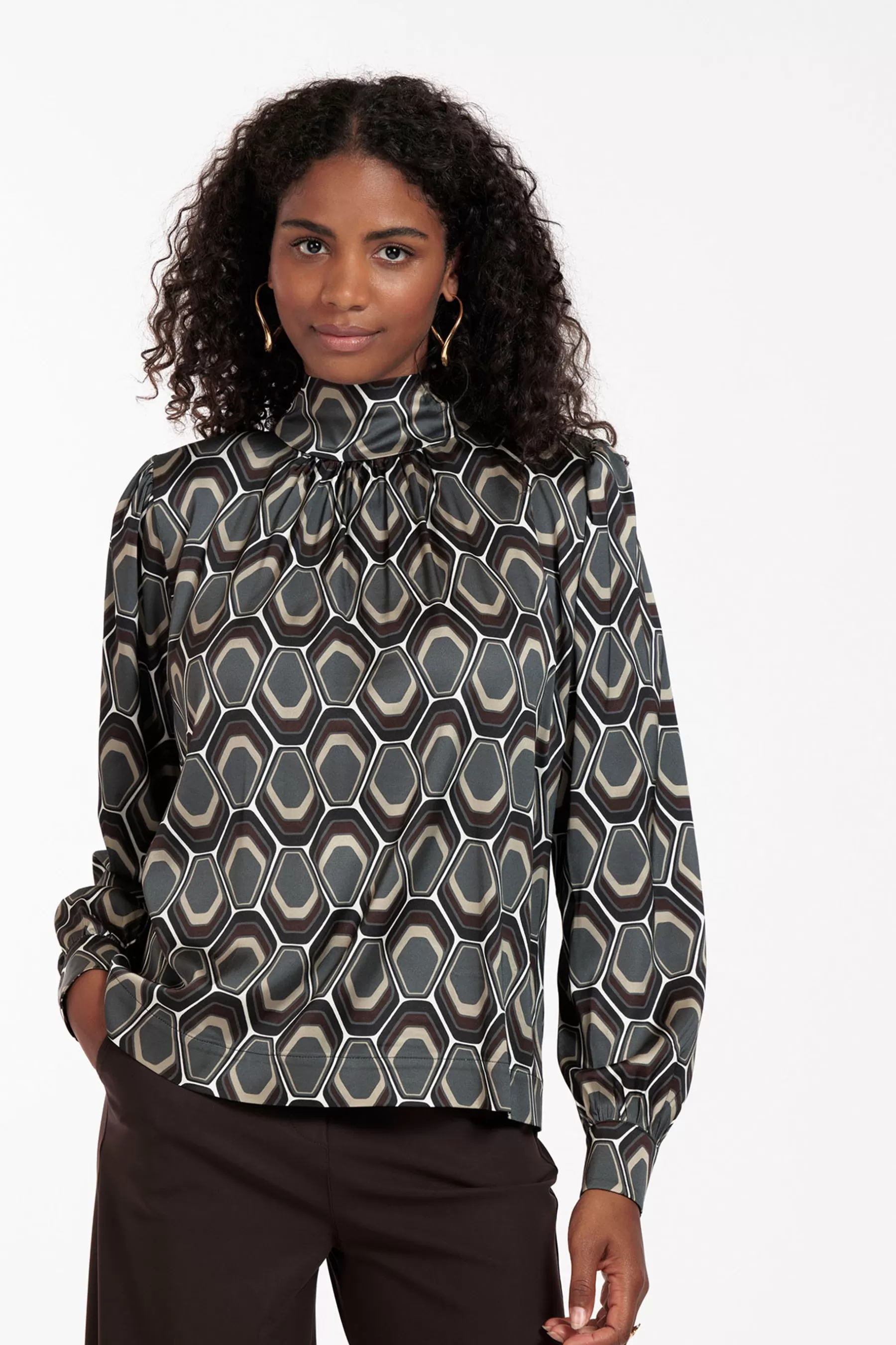 Studio Anneloes Blouses<Inzie graphic blouse - multi color