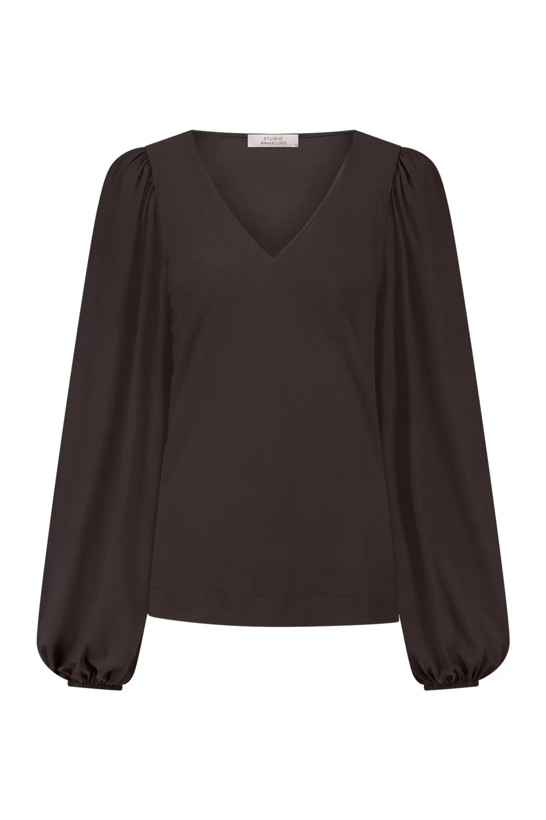 Studio Anneloes Shirts & Tops<Lesha top - espresso