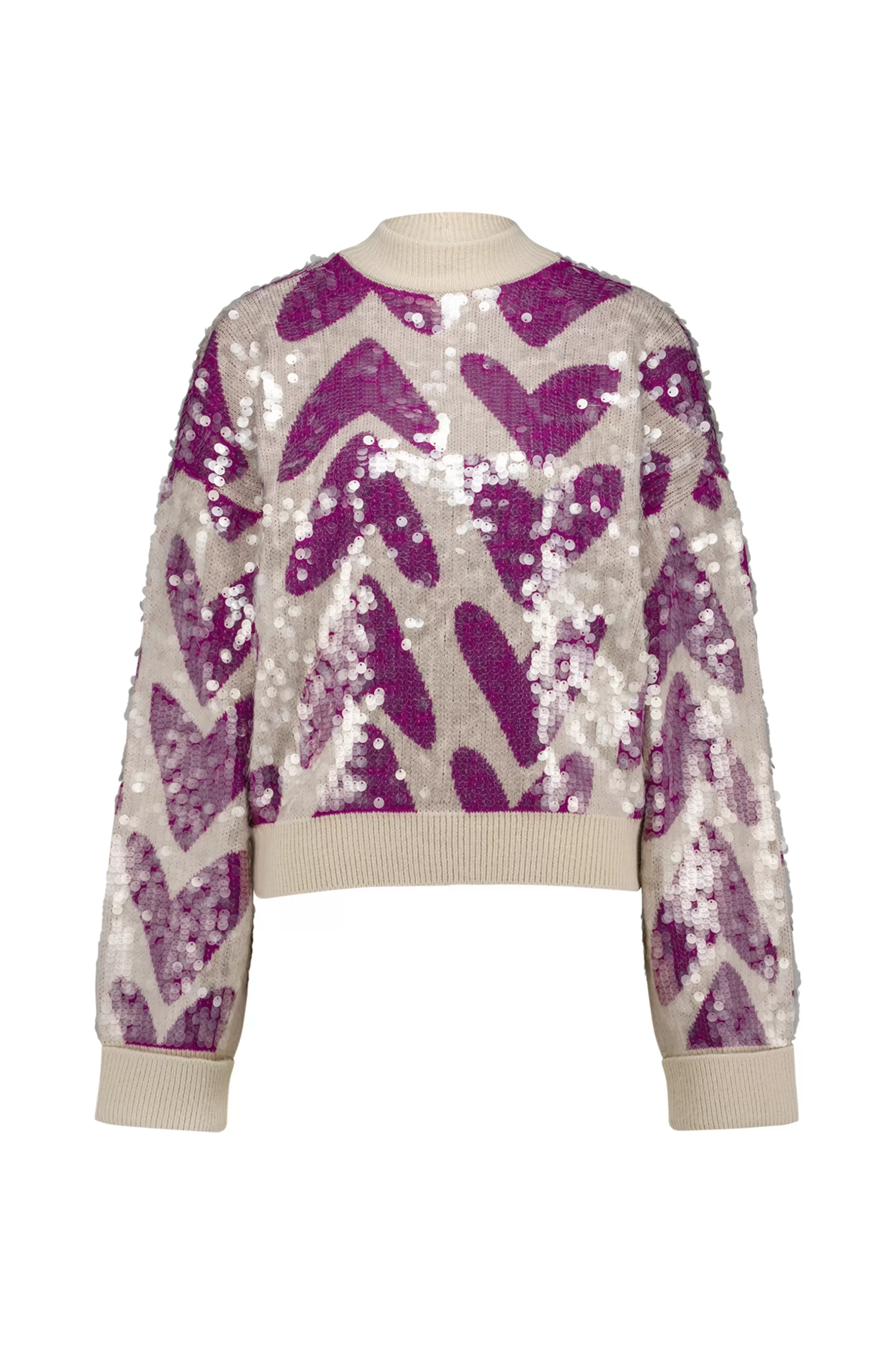 Studio Anneloes Truien & Vesten | Shirts & Tops<Noah Heart pullover - Kit/magenta