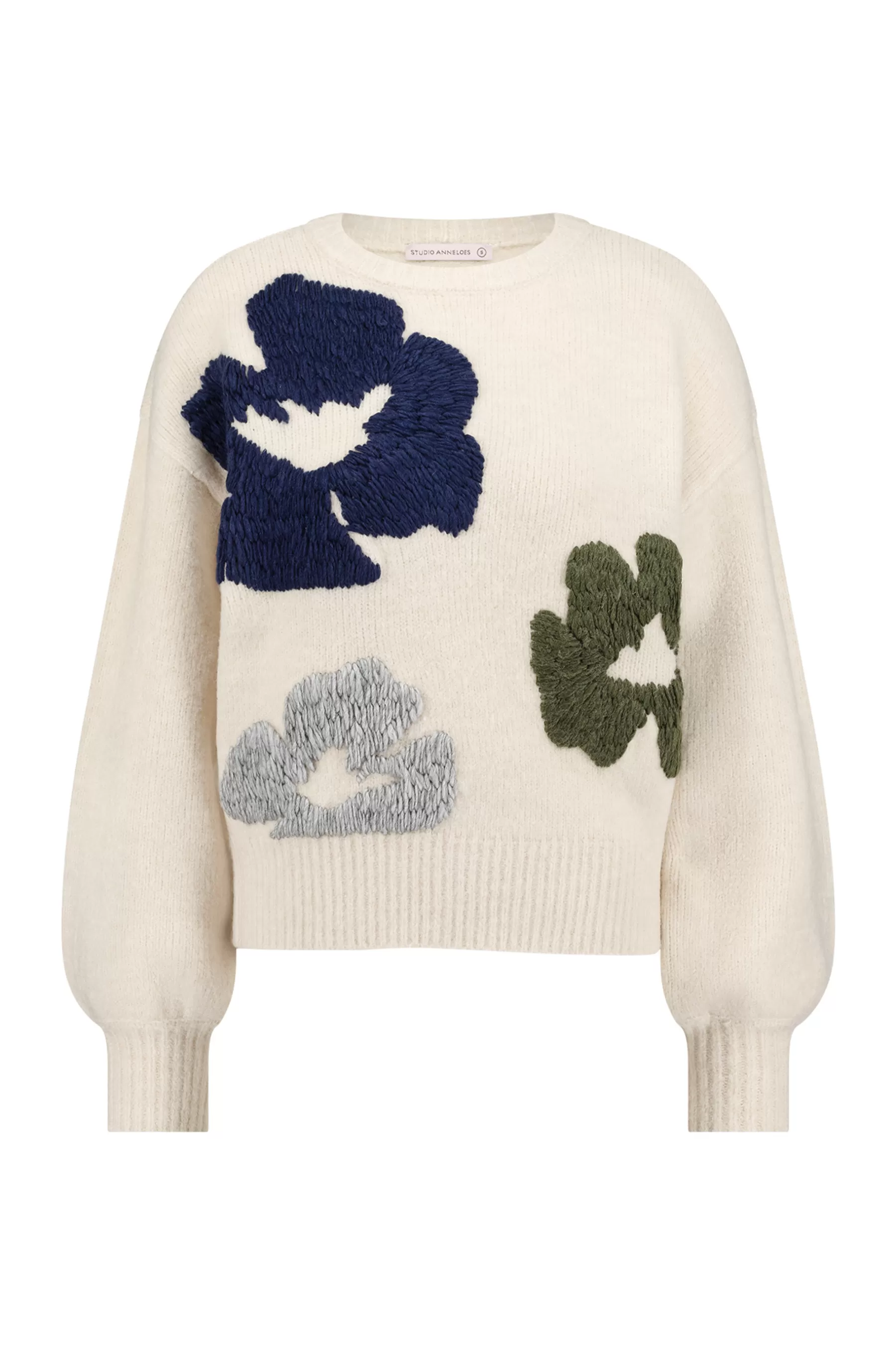 Studio Anneloes Truien & Vesten | Shirts & Tops<Nour flower pullover - kit