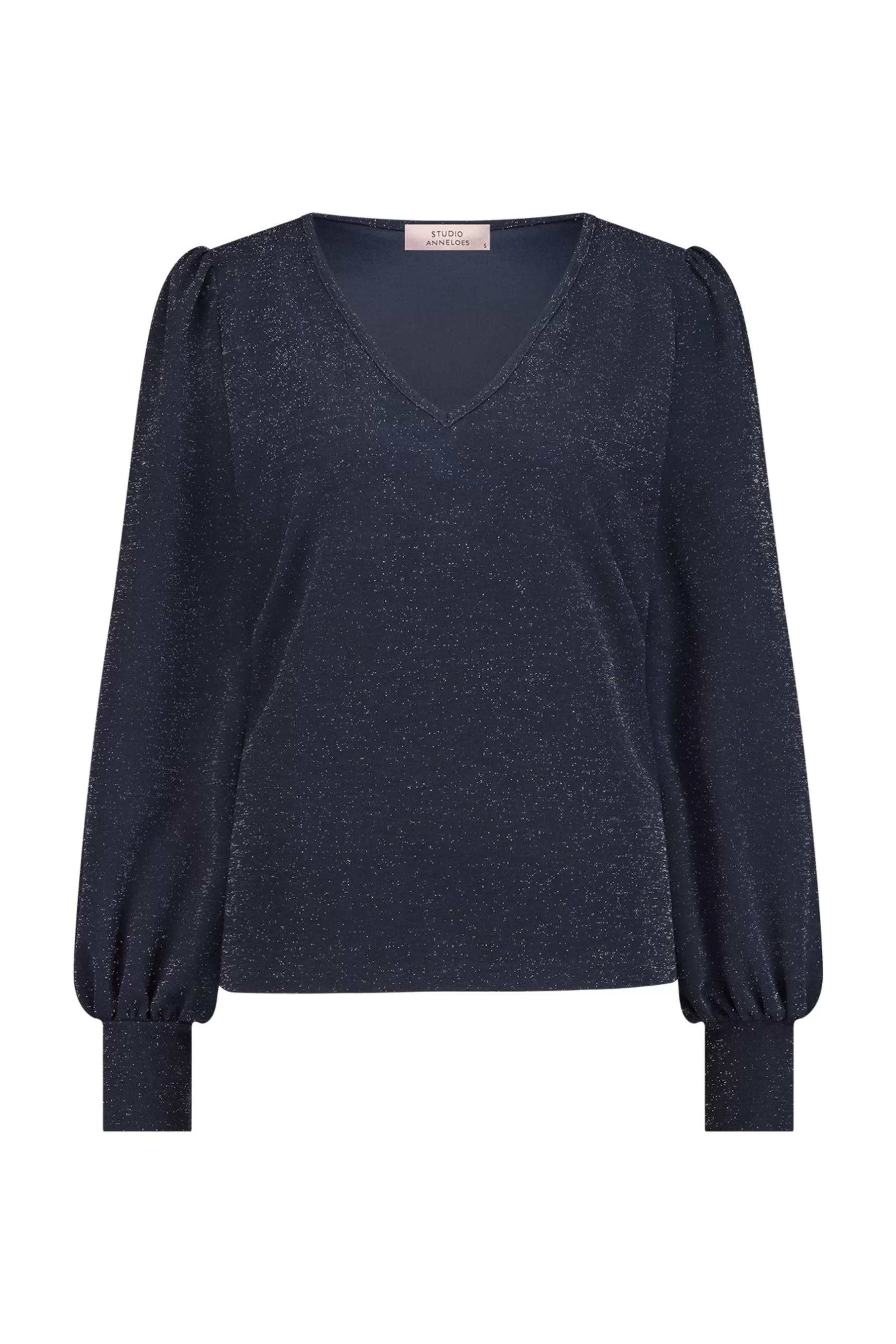 Studio Anneloes Shirts & Tops<Sophie sparkle top - dark blue