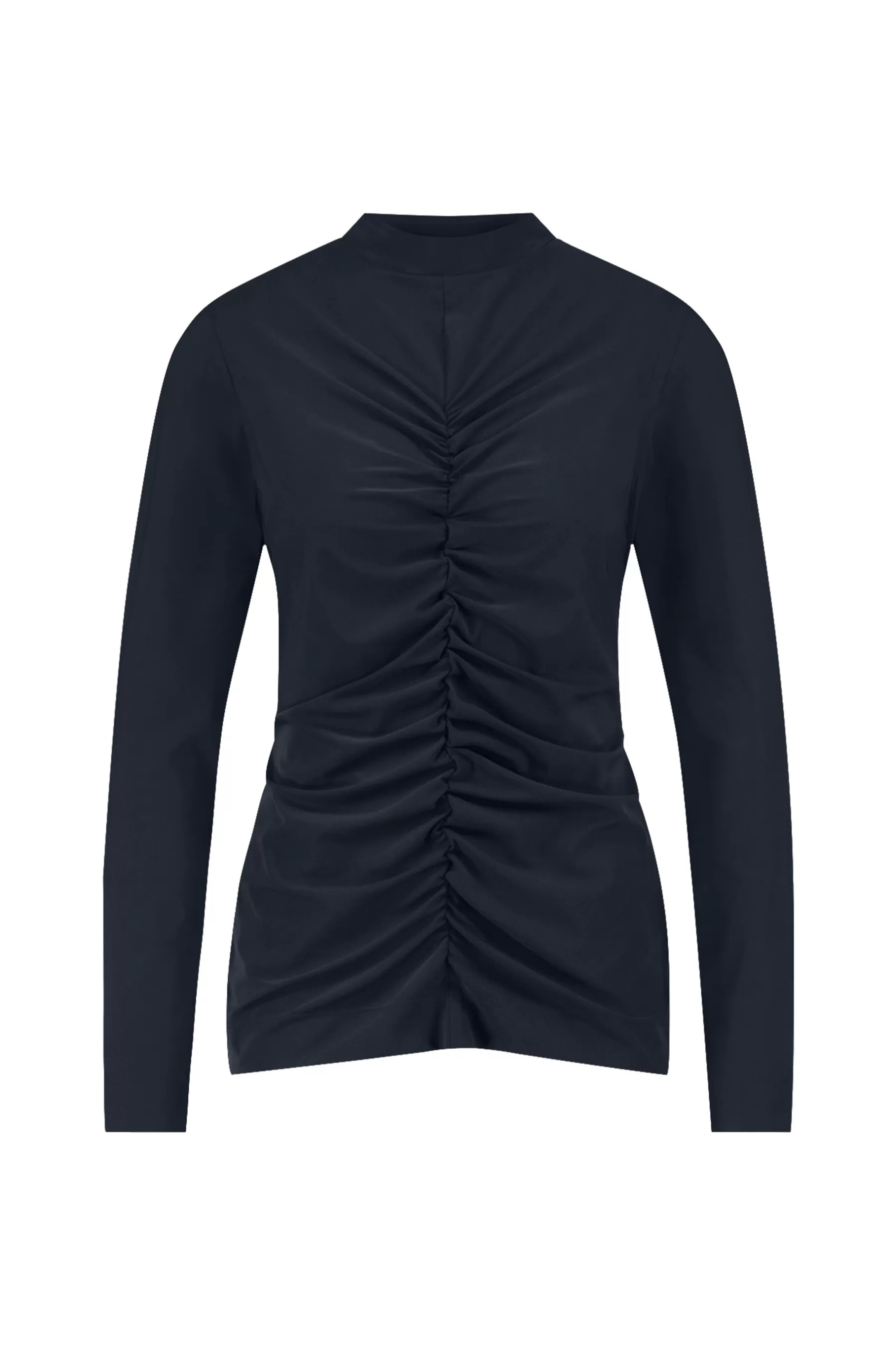 Studio Anneloes Shirts & Tops<Stephana wrinkle top - dark blue